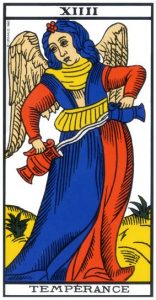 tarot divinatoire la Tempérance