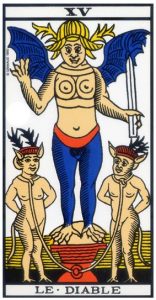 carte tarot divinatoire le Diable